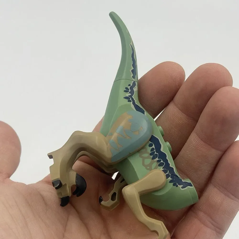 Lego Jurassic World Raptor Velociraptor Dinosaur Blue 75928 75930 Mini Figure